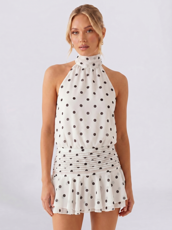 Floral Abendkleid