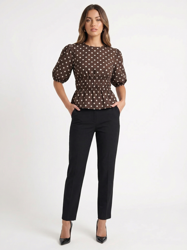 Brown Summer Top