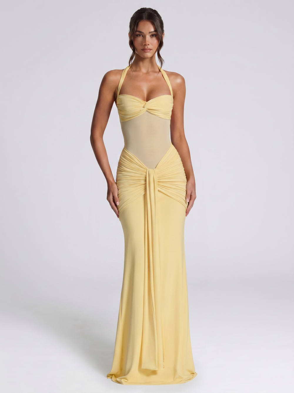 Mesh Elegance Kleid