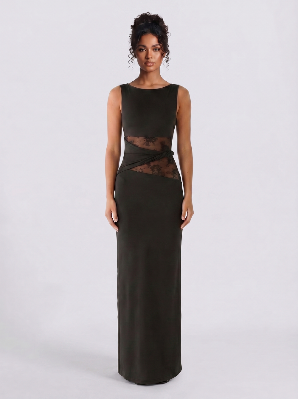 Sculpted Edge Kleid