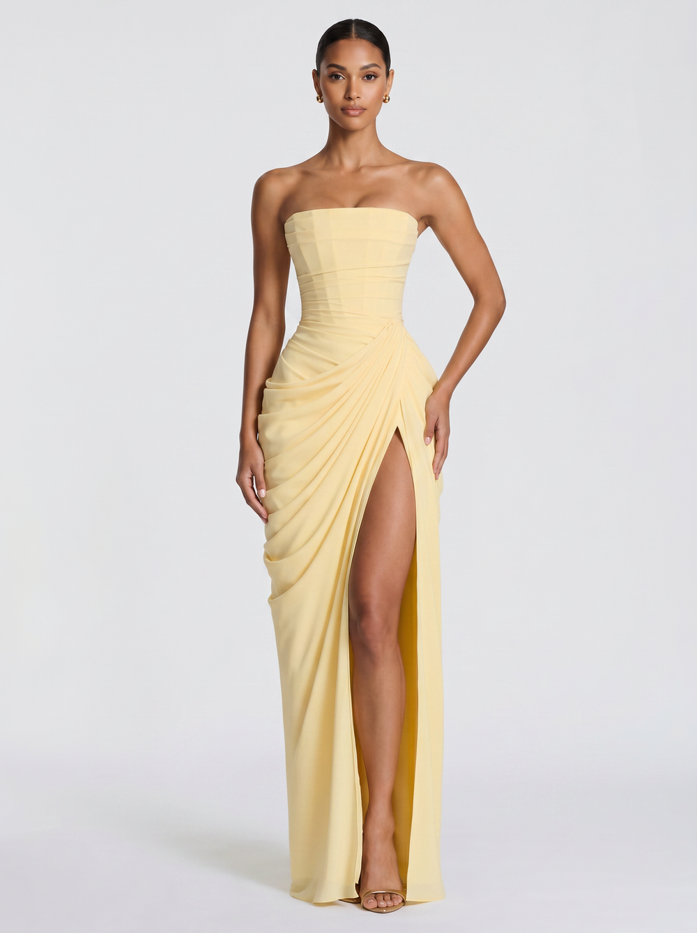 Butter Bandeau-Kleid