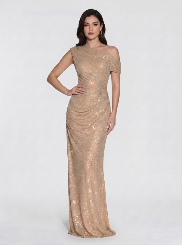 Gold Glamour Kleid
